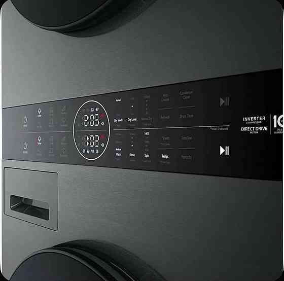Стиральная машина + Сушка LG WashTower, AI DD 13/10 кг W4W8LVPKZHM, черный Донецк