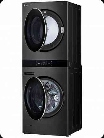 Стиральная машина + Сушка LG WashTower, AI DD 13/10 кг W4W8LVPKZHM, черный Донецк