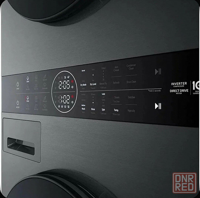 Стиральная машина + Сушка LG WashTower, AI DD 13/10 кг W4W8LVPKZHM, черный Донецк - изображение 3