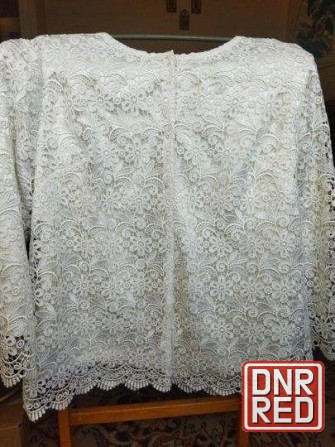 Шикарная кружевная блузка 52-54 р. Донецк - изображение 4