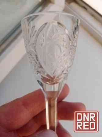 Хрустальные рюмочнве фужеры ссср Донецк