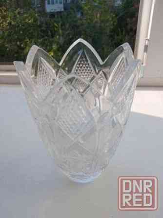 Хрустальная ваза времён ссср Донецк