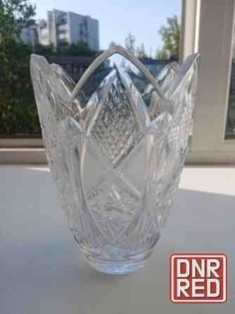 Хрустальная ваза времён ссср Донецк