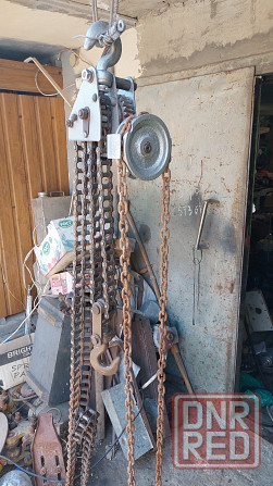 Лебедка, таль цепная. Грузоподъемность 2 тн Макеевка - изображение 1