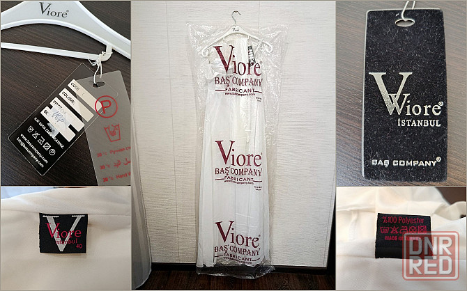 Белое платье от бренда Viore Istanbul. Донецк - изображение 7