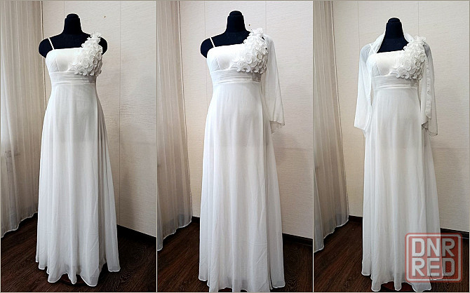 Белое платье от бренда Viore Istanbul. Донецк - изображение 5
