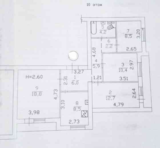 Продам 4-х комн в Калининском р-не, пр. Ильича, Молоко. Две лоджии. Два лифта. Вода по графику! Донецк