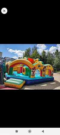 Батут с горкой Донецк