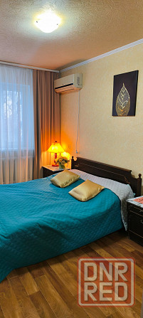 Посуточно/почасово сдаётся в аренду 2-х комнатная квартира в Пролетарском районе рынок Объединённый Донецк - изображение 1