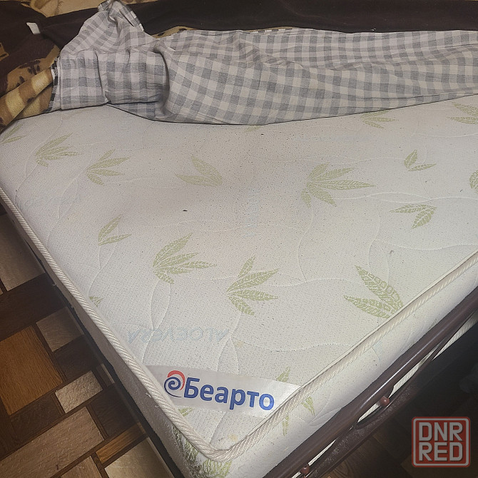 Кровать металл+матрас ортопедический Донецк - изображение 3