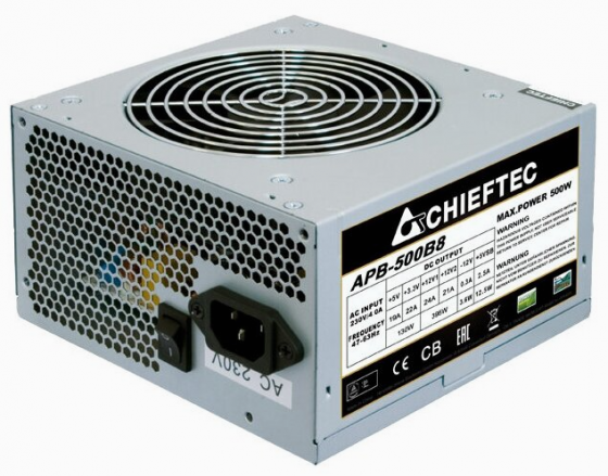 Блок питания Chieftec Apb-500b8 500w Oem (арт-2301) Макеевка