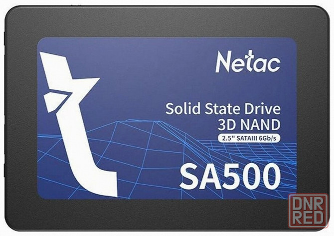 Ssd твердотельный накопитель Netac Sa500 256гб Sata (Nt01sa500-256-S3x) (арт-2493) Макеевка - изображение 1