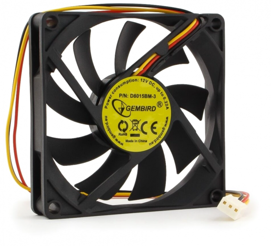 Вентилятор для корпуса Gembird D8015bm-3 (арт-1416) Донецк