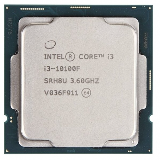 Процессор Intel Core I3-10100f Lga1200, 4 X 3600 мгц, Oem (арт-8523) Донецк