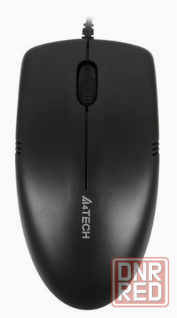 Мышь A4tech Op-530nu, 1000dpi, черный, проводная (арт-2962) Донецк - изображение 1