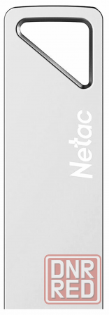 Флеш диск Netac 16gb U326 Nt03u326n-016g-20pn Usb2.0 серебристый (арт-5831) Донецк - изображение 1