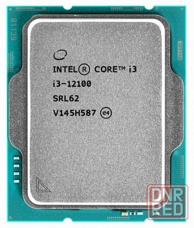 Процессор Intel Core I3-12100 (Lga1700,Alder Lake, 4c/8t, 3.3/4.3ghz, 12mb, 60/89w, Uhd Graphics 730 Донецк - изображение 1