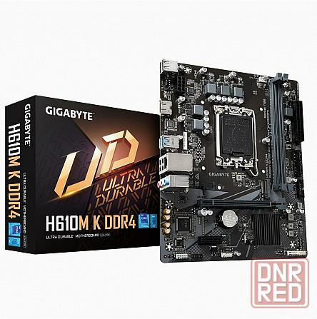 Материнская плата Gigabyte H610m K Ddr4 Lga1700 (арт-3177) Макеевка - изображение 1