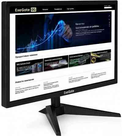 Монитор 27 Exegate Eb2700 (Tn Led Grade A+, Fhd, 1920x1080@60гц, 16:9, 200cd/M2, 1000:1, 178/178, 5m Донецк