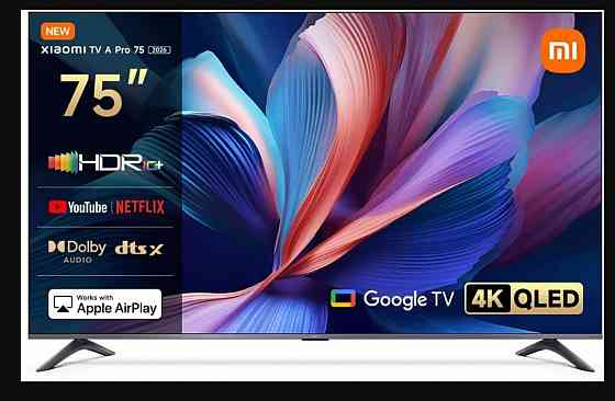 Телевизор Xiaomi Mi TV A 75 PRO 2026 4K QLED Smart (Android) Донецк