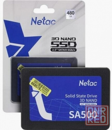 Твердотельный накопитель Ssd 2.5" Netac Sa500 (Nt01sa500-480-S3x) 480гб (арт-7977) Макеевка - изображение 1