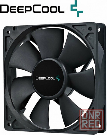 Вентилятор для компьютера Deepcool Xfan 120 Black Dp-Fdc-Xf120 - кулер охлаждения в корпус на пк 120 Донецк - изображение 3