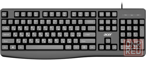 Клавиатура Acer Okw301 черный Usb (Zl.Kbdcc.01a) (арт-9483) Донецк - изображение 1