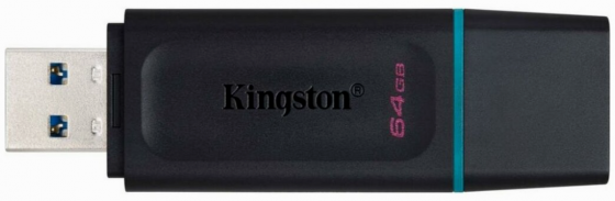 Накопитель Usb 3.2 64gb Kingston Datatraveler Exodia Dtx/64gb Gen 1 Black/Teal (арт-5393) Донецк