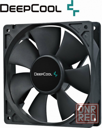 Вентилятор для компьютера Deepcool Xfan 120 Black Dp-Fdc-Xf120 - кулер охлаждения в корпус на пк 120 Макеевка - изображение 3