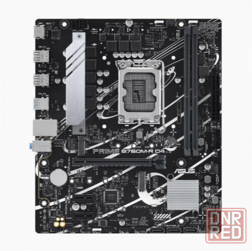 Материнская плата Asus Prime B760m-R D4 (Lga1700, Matx) (арт-3330) Донецк - изображение 1