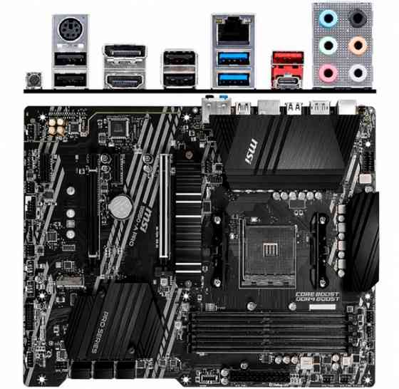 Материнская плата Msi B550-A Pro B550 Socket Am4 4xddr4, 6xsata3, Raid, 2xm.2, 2xpci-E16x, 3xusb3.2, Макеевка