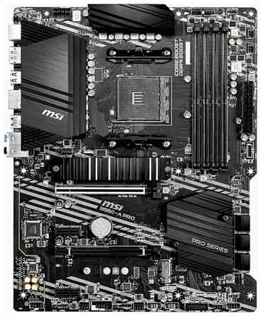 Материнская плата Msi B550-A Pro B550 Socket Am4 4xddr4, 6xsata3, Raid, 2xm.2, 2xpci-E16x, 3xusb3.2, Макеевка