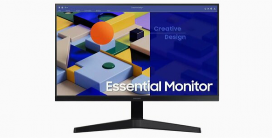 Монитор 27" Samsung S27c310eai черный Ips 75hz 1920x1080, 5ms, 250 Cd/M2 D-Sub Hdmi (арт-5734) Донецк