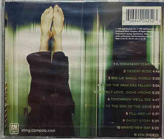CD диск Sting - Brand New Day - Донецк