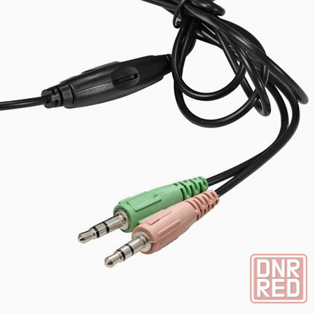 Наушники Exegate Ex295315rus полноразмерные наушники с микрофоном гарнитура Office Hs-130s 2x3.5мм, Донецк - изображение 2