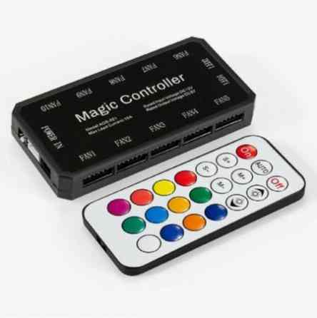 Контроллер-хаб с пультом управления Exegate Ex295975rus Exh6p. Argb для вентиляторов с подсветкой Ar Макеевка