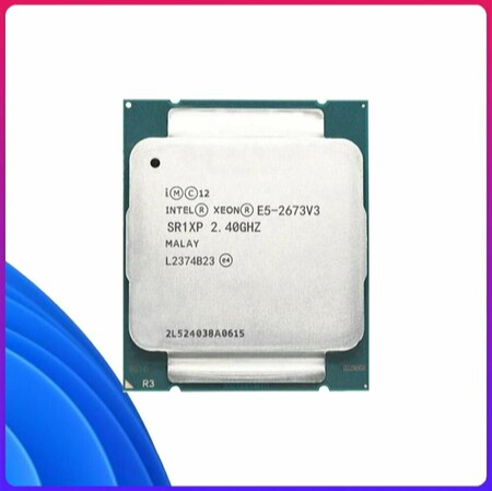 Процессор S2011-3 Intel Xeon E5-2673 V3 2,4-3,2ghz, 12 ядер, 24 потока, 30mb, Tdp 105w, Fsb 2133mhz Донецк