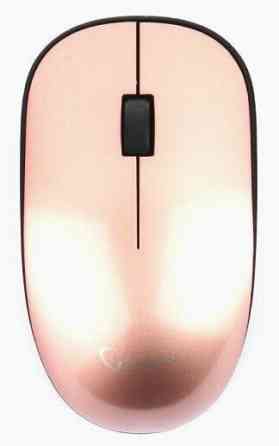 Мышь Gembird Musw-111-Rg, оптическая, 1200 Dpi, Usb, розовое золото, беспроводная (арт-1663) Макеевка
