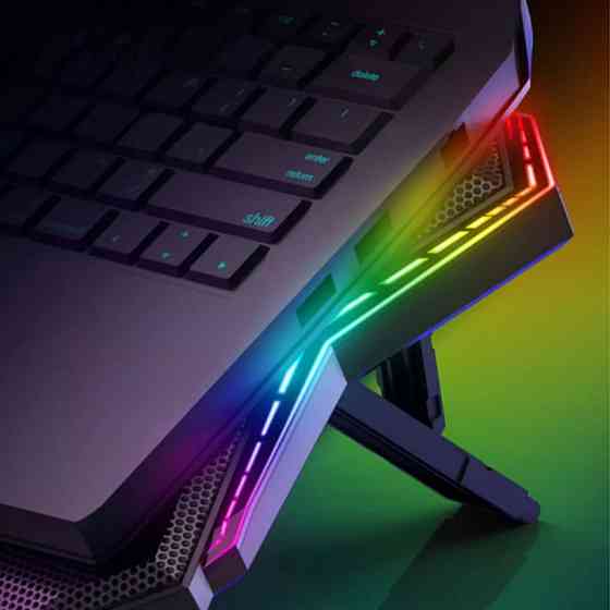 Охлаждающая подставка для ноутбука | Вентилятор активного охлаждения Донецк