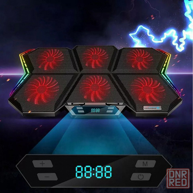 Охлаждающая подставка для ноутбука | Вентилятор активного охлаждения Донецк - изображение 2