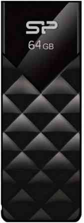 Флеш диск Silicon Power 64 Gb Ultima U03 Sp064gbuf2u03v1k, Usb 2.0, черный (арт-1800) Донецк