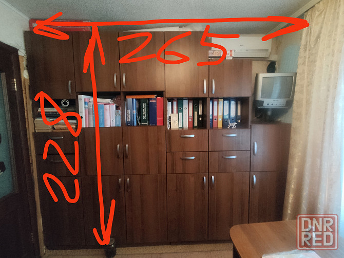 Стенка офисная мебель Донецк - изображение 2