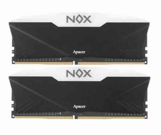 Модуль памяти Apacer Ddr4 3600 16gb Dimm Nox Rgb Black Gaming Memory Ah4u16g36c25ynbaa-2 Non-Ecc, Cl Макеевка
