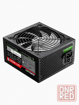 Блок питания Atx Zircon Gti-600 80+ (черный 600w 20+4pin 4+4pin 2*6+2pin 6*Sata 3*Molex вентилятор 1 Донецк - изображение 2