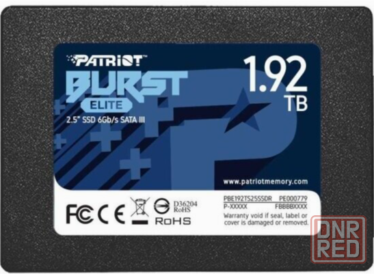 Ssd диск Patriot Memory Patriot 2.5" 1920гб Sata (Pbe192ts25ssdr) (арт-4766) Макеевка - изображение 1