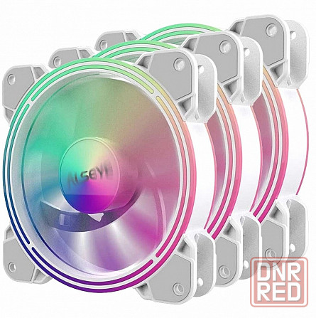 Вентилятор для корпуса Alseye Halo 4.0-W Kit (3 шт.) (арт-5810) Макеевка - изображение 1