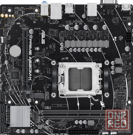 Материнская плата Asus Prime A620m-K, Am5, A620, 2*Ddr5, 4*Sata, 1*M.2, 4*Usb 3.2, 2*Usb 2.0, 2*Pcix Макеевка - изображение 1