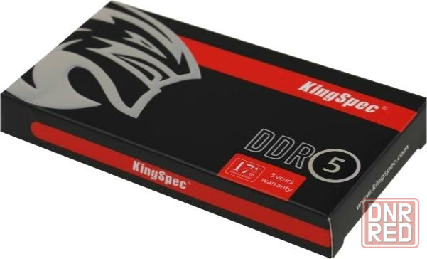 Оперативная память Dimm Kingspec Ddr5 8gb 4800mhz Ks4800d5n11008g Rtl Pc5-38400 Cl40 Dimm 288-Pin 1. Макеевка - изображение 4