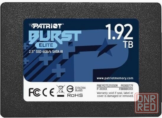Ssd диск Patriot Memory Patriot 2.5" 1920гб Sata (Pbe192ts25ssdr) (арт-1021) Донецк - изображение 1
