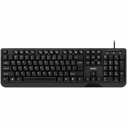 Комплект клавиатура и мышь Sven Kb-S330c черный (Sv-017309) (арт-1051) Макеевка